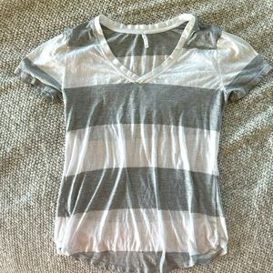 Sz S - Z Supply striped pocket tee